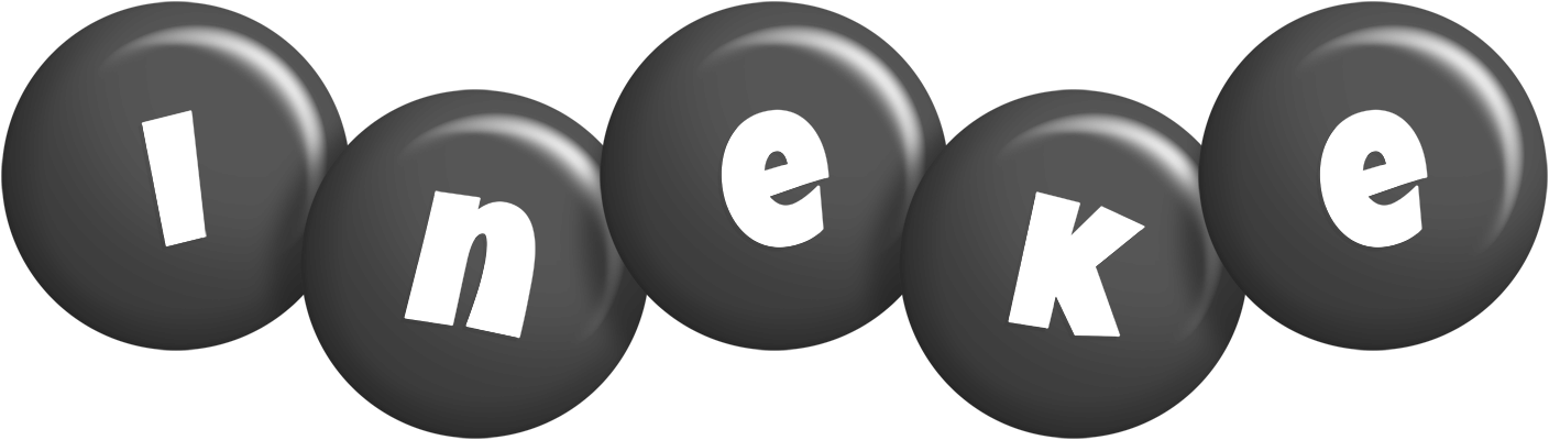 Ineke candy-black logo