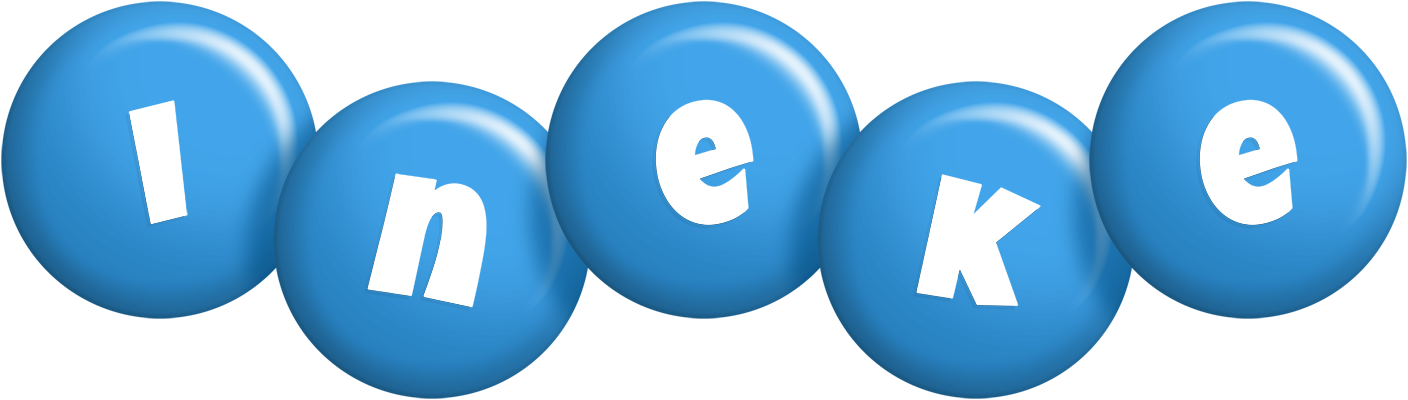 Ineke candy-blue logo