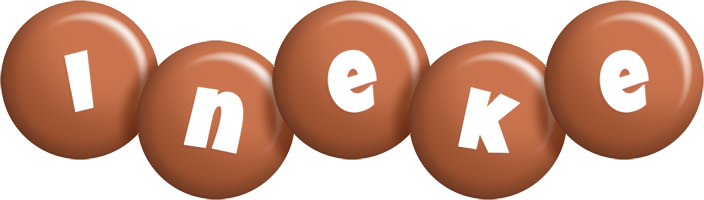 Ineke candy-brown logo