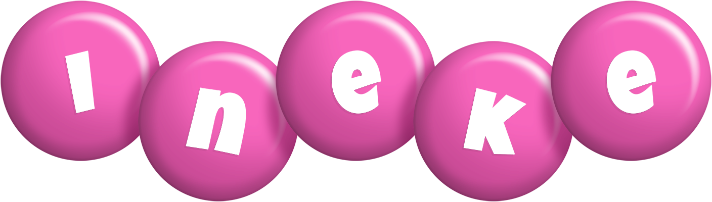 Ineke candy-pink logo