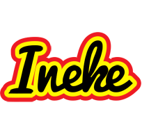 Ineke flaming logo