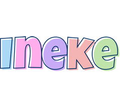 Ineke pastel logo