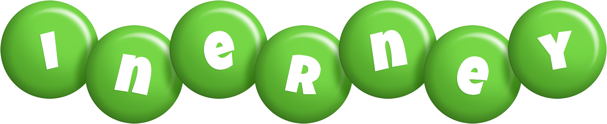 Inerney candy-green logo