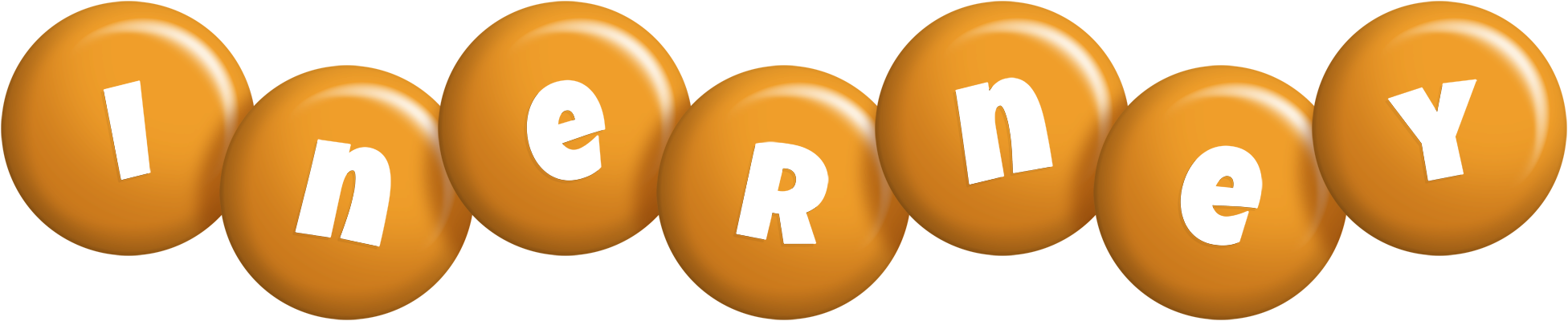 Inerney candy-orange logo
