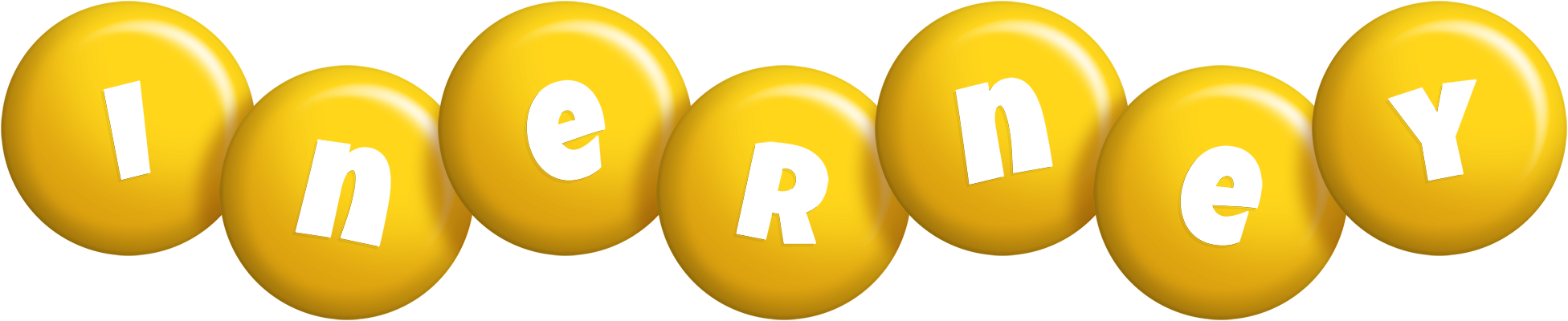 Inerney candy-yellow logo