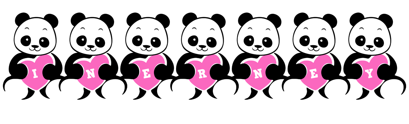 Inerney love-panda logo