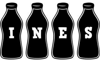 Ines bottle logo