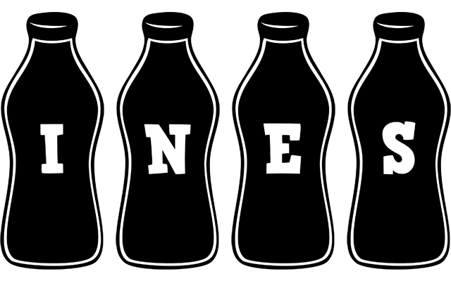 Ines bottle logo