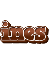 Ines brownie logo