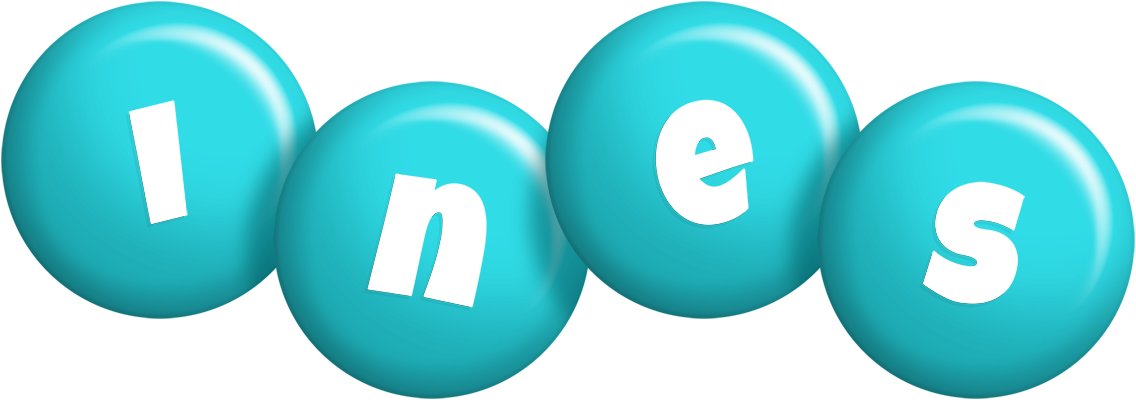 Ines candy-azur logo