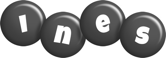 Ines candy-black logo