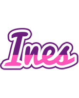 Ines cheerful logo