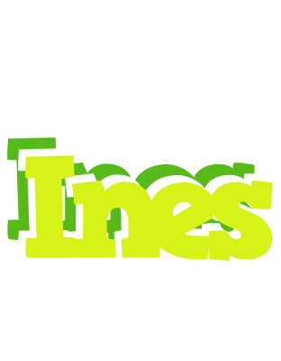 Ines citrus logo