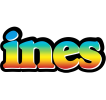 Ines color logo