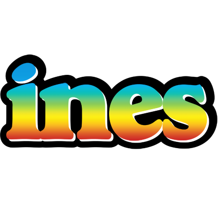 Ines color logo