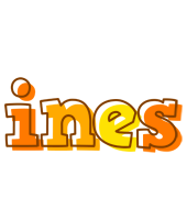 Ines desert logo