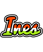 Ines exotic logo