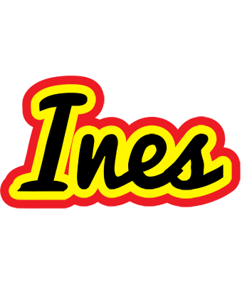 Ines flaming logo