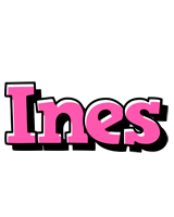 Ines girlish logo