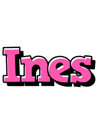 Ines girlish logo