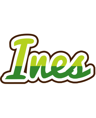 Ines golfing logo