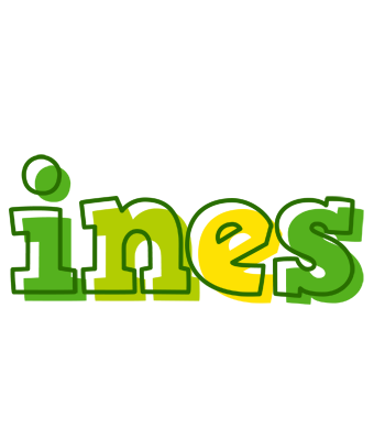 Ines juice logo