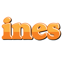 Ines orange logo