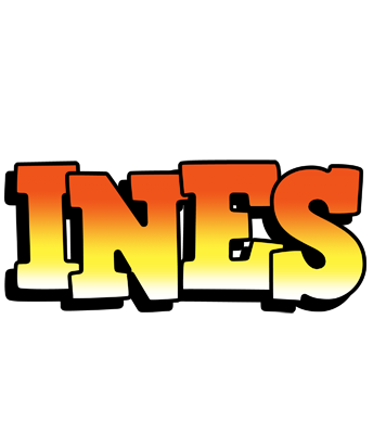 Ines sunset logo