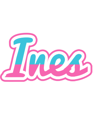 Ines woman logo