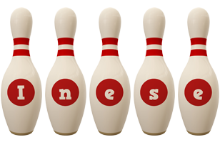 Inese bowling-pin logo