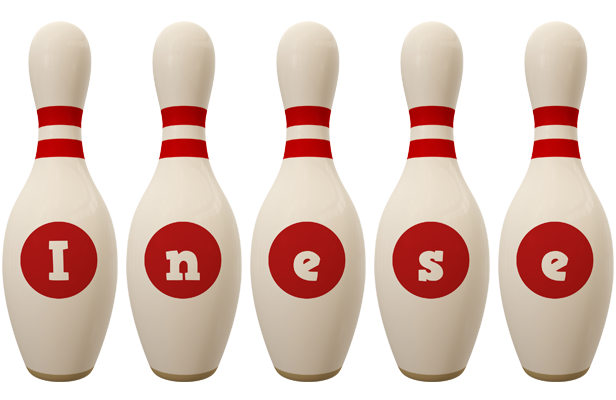 Inese bowling-pin logo