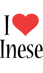 Inese i-love logo