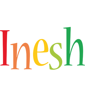 Inesh birthday logo