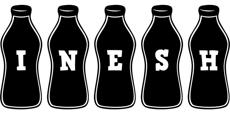 Inesh bottle logo