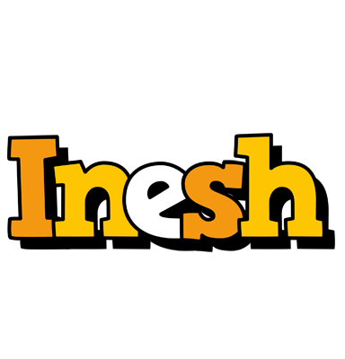 Inesh cartoon logo