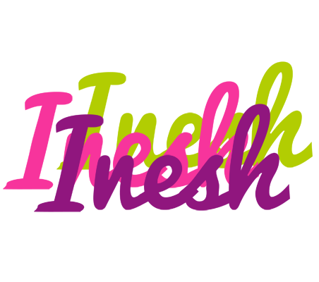 Inesh flowers logo