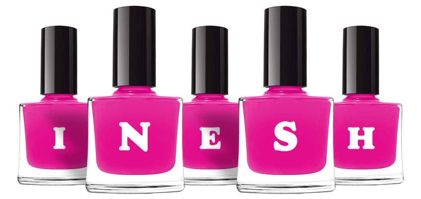 Inesh nails logo