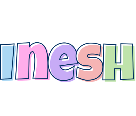 Inesh pastel logo