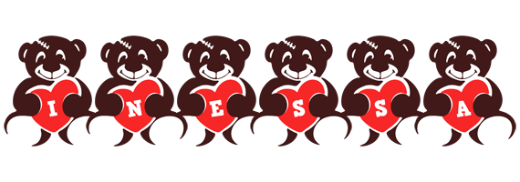 Inessa bear logo