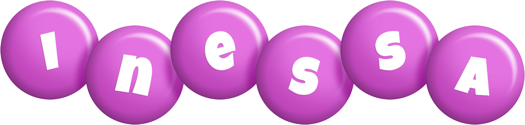 Inessa candy-purple logo