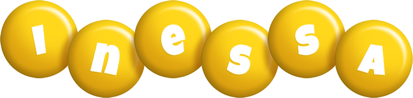 Inessa candy-yellow logo