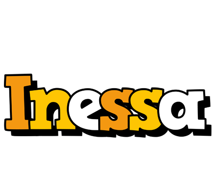 Inessa cartoon logo