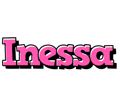 Inessa girlish logo