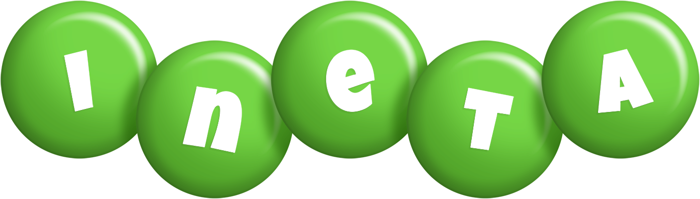 Ineta candy-green logo