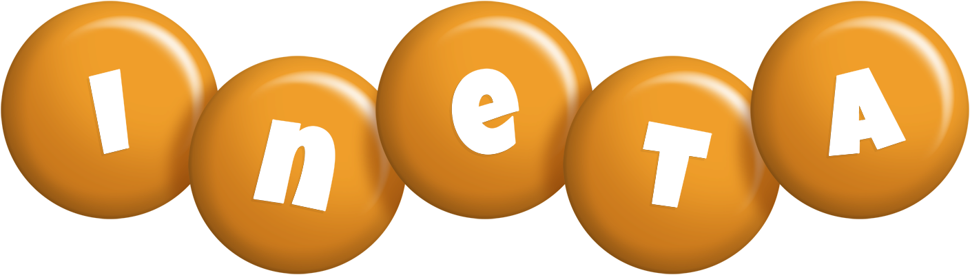 Ineta candy-orange logo