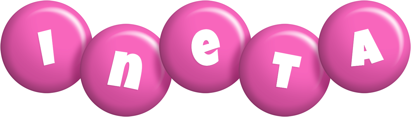 Ineta candy-pink logo