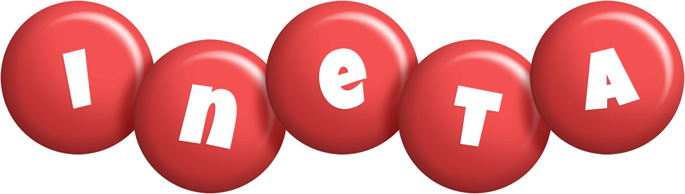 Ineta candy-red logo