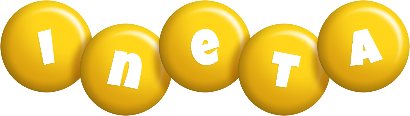Ineta candy-yellow logo