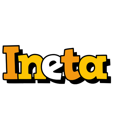 Ineta cartoon logo