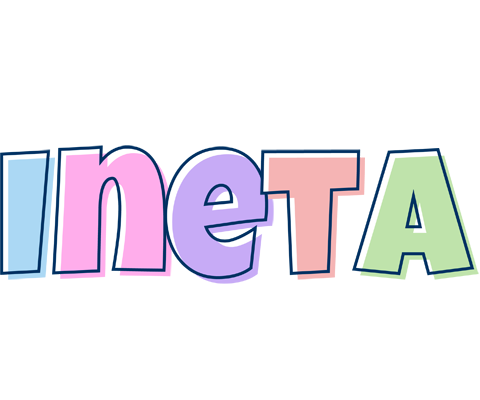 Ineta pastel logo